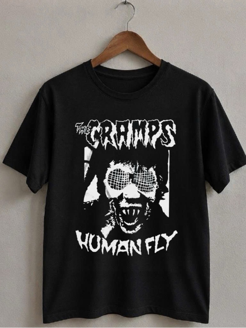 Gildan Shirt Black The Cramps Graphic Tee